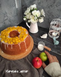 کیک شیفون پنبه ای