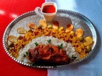 چلو گردن گوسفندی