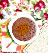 آش باقله سرخه