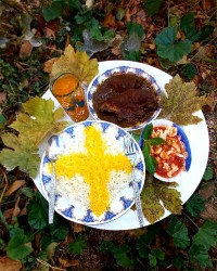 ناهار خوشمزه مون که معرف حضور همه هست