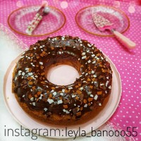 کیک_کاپوچینو با سس مخصوص