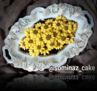 شیرینی گل آفتابگردان