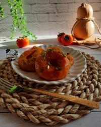 دسر کدو حلوایی با شیره انگور