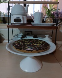 تارت یخچالی (شکلاتی)