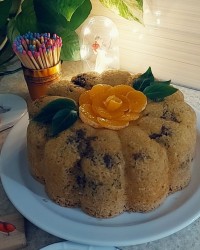 کیک سیب و نارگیل