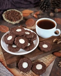 کوکی بدون کره وتخم مرغ