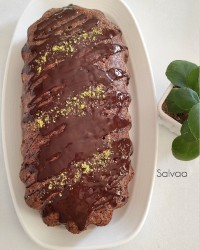 کیک شکلاتی با طعم موکا