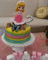 کیک تولدت خواهرزادم کار خودم نیست