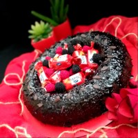 کیک شکلاتی با طعم موکا