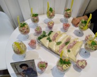 میز غذای تولد