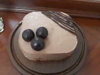 کیک دسر بستنی