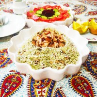 شوید لوبیا پلو باتن ماهی سلام کدبانوهای عزیز