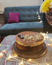 کیک دسر بستنی