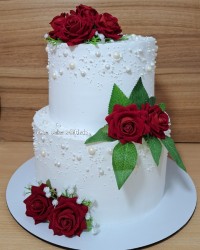 کیک عقد (عروس)