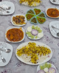 زرشک پلو بامرغ نهارروز جمعه برای خواهرزاده ی نازم ?