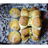 نان پاپیونی و شکلاتی در تنور گازی