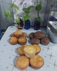 کاپ کیک های خوشمزه ی من???