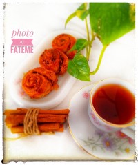 نان رول دارچینی با خمیر هزارلا