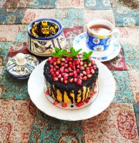 کیک عصرانه سلام عزیزای دلم