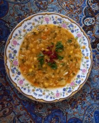 سوپ ورمیشل ونخود