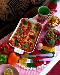 گِرااااتن پاستا شِلززز ناهارمون عشقولیا