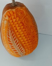 حکاکی روی کدو