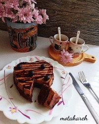 چیز کیک شکلاتی