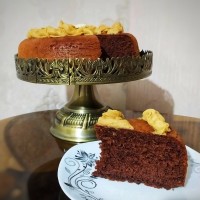 کیک دبل چاکلت نرم