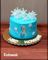 کیک فرشته برفی