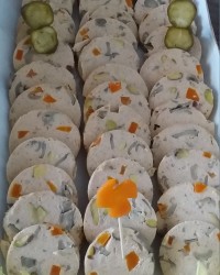 ژامبون مرغ و قارچ خونگی