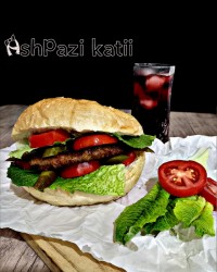 همبرگر خانگی