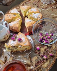 کیک گردو و کشمش