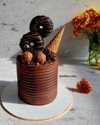 کیک فول شکلاتی
