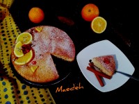 کیک پرتقالی بدون تخم مرغ