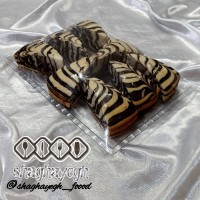 کیک زبرا سفارش مشتری عزیزم برای پذیرایی از مهموناشون