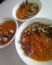 پودینگ کدو حلوایی