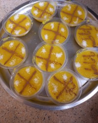 شله زرد نذری برای شهادت فاطمه زهرا علیهاالسلام