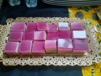 چیزکیک انگور بنفش