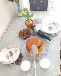 لوبیا پلو ورق زدنی