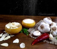 پودر سیر خانگی