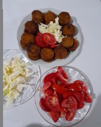 فلافل تقدیم ب دوستان پاپیونی☘️☘️