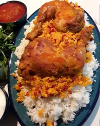 زرشڪ پـلو با مـرغ