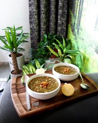 آش سبزی شیرازی