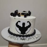 مینی کیک ۷۰۰ گرمی ورزشی سفارشی..