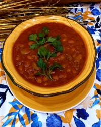 خوراک لوبیا وقارچ و کال جوش خوشمزمون