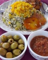 باقالی پلو ناهار امروزمون?