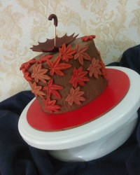 کیک تنه درخت