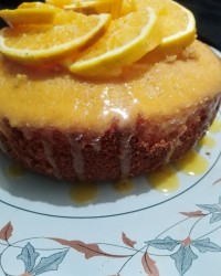 کیک شیفون پرتقالی