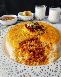 کته گوشت و هویج