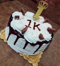 کیک به مناسبت 1 k شدنم سورپرایز خواهری (نفسم نرگسم)